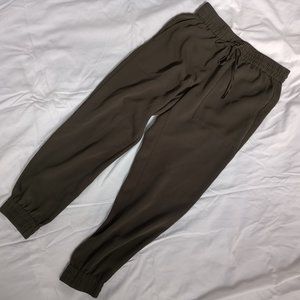 Ann Taylor Olive Green Jogger Pants